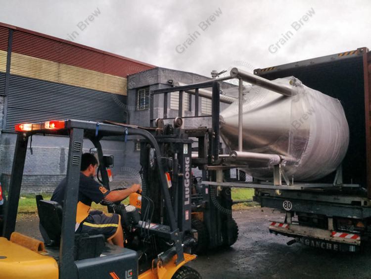 1500L 3000L Beer Fermentation Tanks Successfully Arrived Argentina